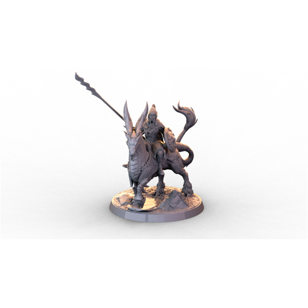 Guardian Qirin Pose 1